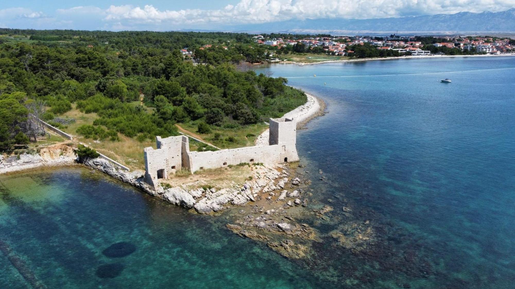 Morska Vila Apartment Vir Bagian luar foto